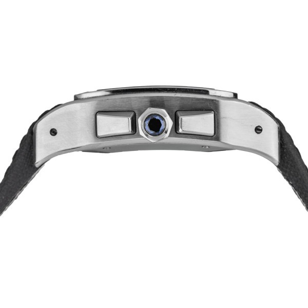 Montre Cartier automatique chrono cadran blanc 