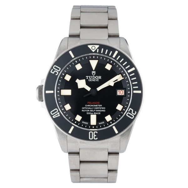 Montre Tudor Pelagos automatique cadran noir bracelet acier M25610TNL-0001OCC