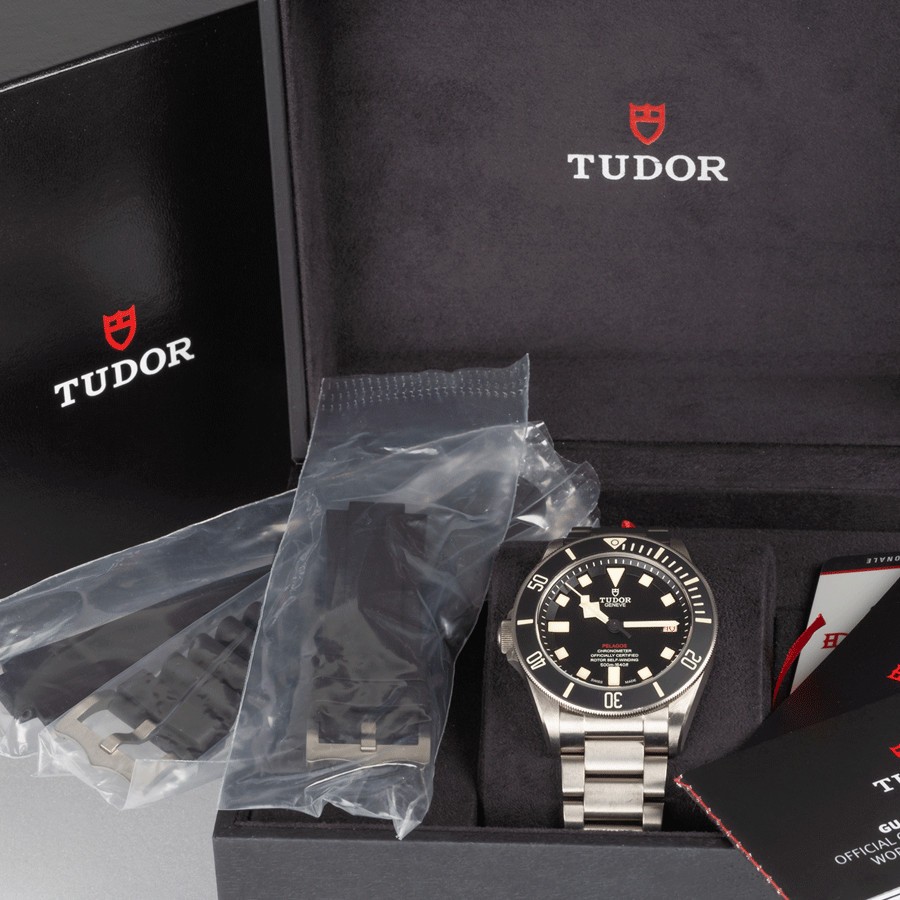 Montre Tudor Pelagos automatique cadran noir bracelet acier M25610TNL-0001OCC