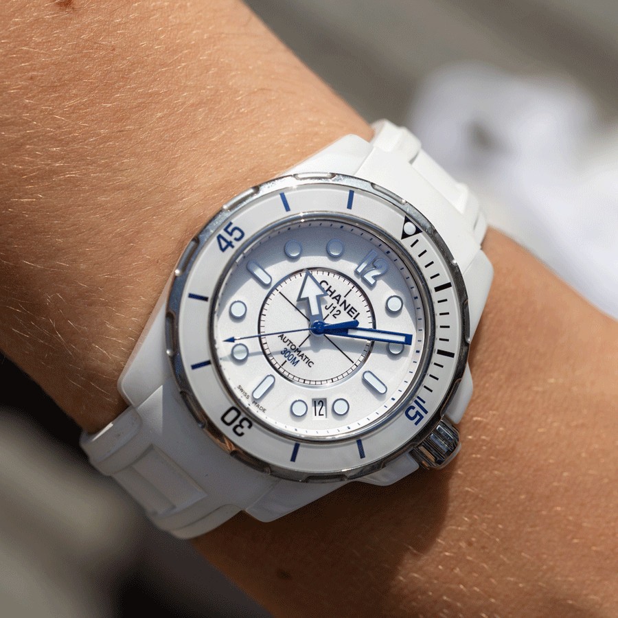 Second hand watch Chanel J12 Marine automatic 38 mm - Lepage