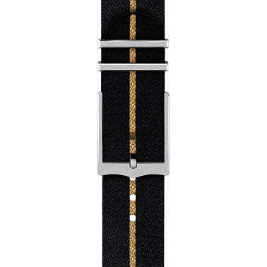 Montre Tudor Black Bay Fifty-Eight automatique cadran noir bracelet tissu noir et beige 39 mm M79030N-0003
