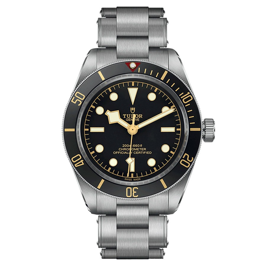 Montre Tudor Black Bay Fifty-Eight automatique cadran noir bracelet acier 39 mm M79030N-0001
