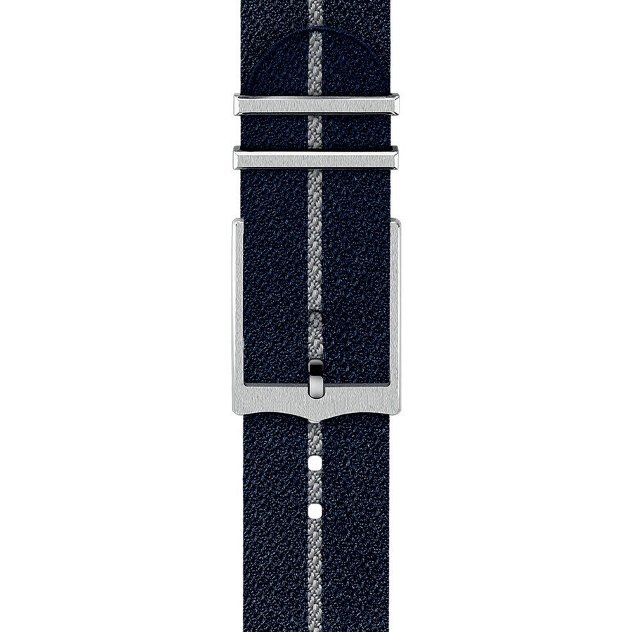 Montre Tudor Black Bay Fifty-Eight automatique cadran bleu bracelet tissu bleu et gris 39 mm M79030B-0003