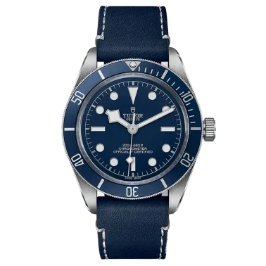 Tudor Black Bay Fifty-Eight automatic watch blue dial blue leather strap 39 mm M79030B-0002