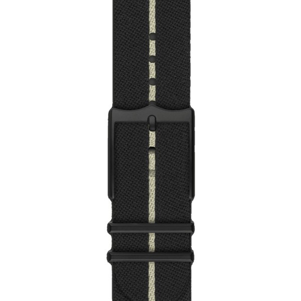 Montre Tudor Black Bay Ceramic automatique cadran noir bracelet cuir et caoutchouc noir 41 mm M79210CNU-0001