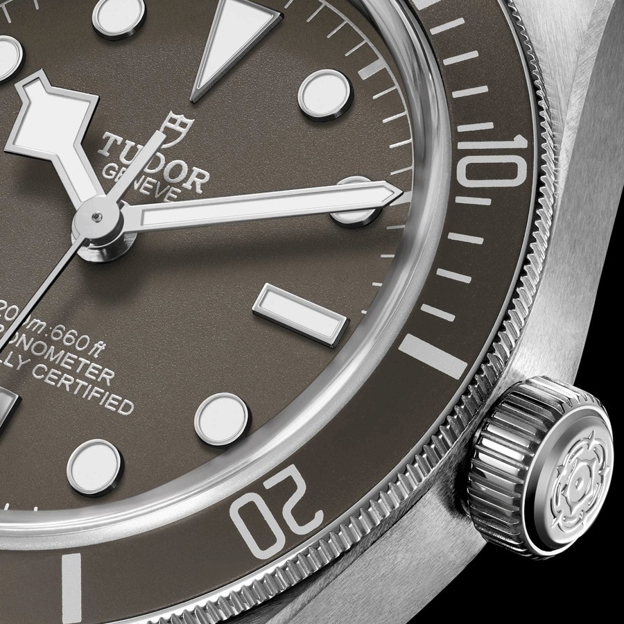 Montre Tudor Black Bay Fifty-Eight 925 automatique cadran taupe bracelet tissu taupe 39 mm M79010SG-0002