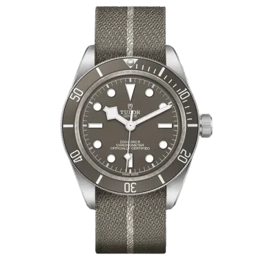Tudor Black Bay Fifty-Eight 925 automatic watch taupe dial taupe fabric strap 39 mm M79010SG-0002