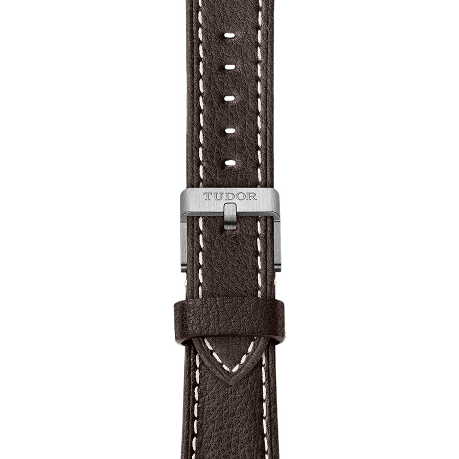 Tudor Black Bay Fifty-Eight 925 automatic watch with taupe dial and brown leather strap 39 mm M79010SG-0001
