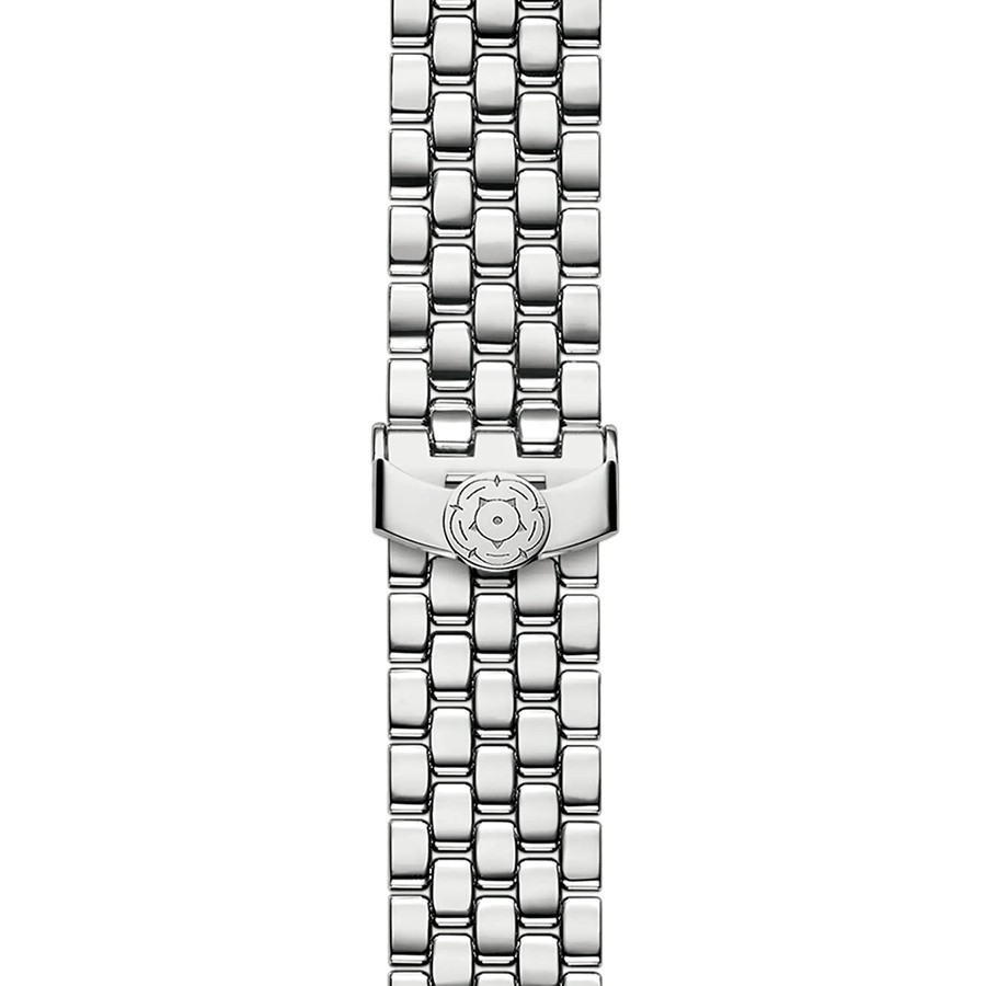 Tudor Clair de Rose watch automatic index Roman numerals opaline dial steel bracelet 34 mm M35800-0001