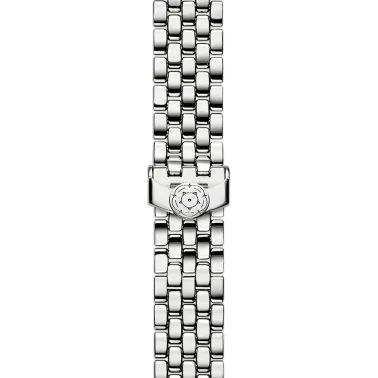 Tudor Clair de Rose watch automatic index Roman numerals opaline dial steel bracelet 30 mm M35500-0001