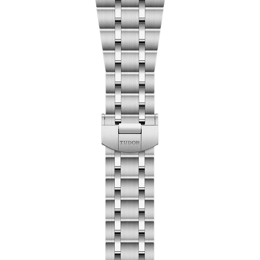 Montre Tudor Royal automatique index chiffres romains cadran soleillé bleu bracelet acier 41 mm M28600-0005