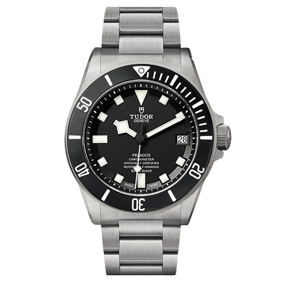 Montre Tudor Pelagos automatique version droitier cadran noir bracelet titane 42 mm M25600TN-0001