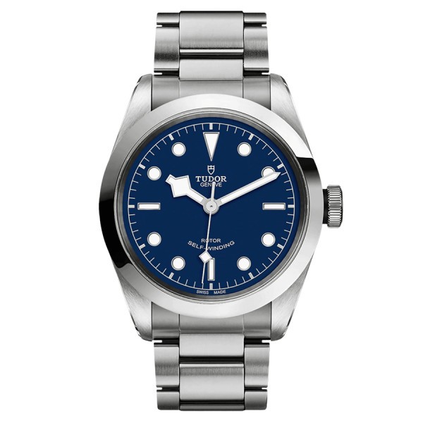 Tudor Black Bay 41 automatic watch blue dial steel bracelet 41 mm M79540-0004