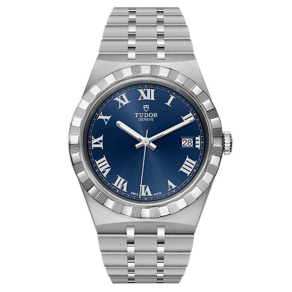 Montre Tudor Royal automatique cadran bleu bracelet acier 38 mm M28500-0005