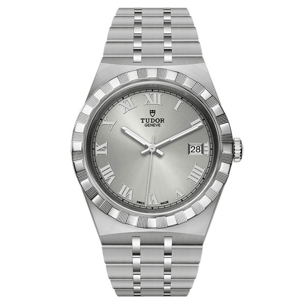 Tudor Royal automatic watch silver dial steel bracelet 38 mm M28500-0001
