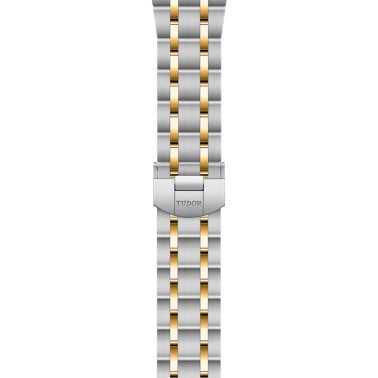 Tudor Royal automatic watch Roman numerals Black dial Steel and yellow gold bracelet 34 mm M28403-0003