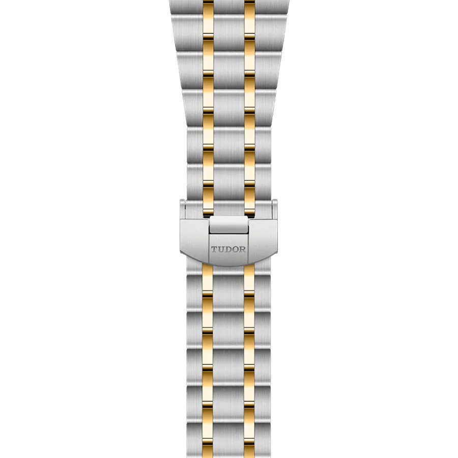 Tudor Royal automatic watch with diamond markers silver dial steel and yellow gold bracelet 41 mm M28603-0002