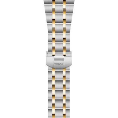 Tudor Royal automatic watch day window champagne dial steel and yellow gold bracelet 41 mm M28603-0004