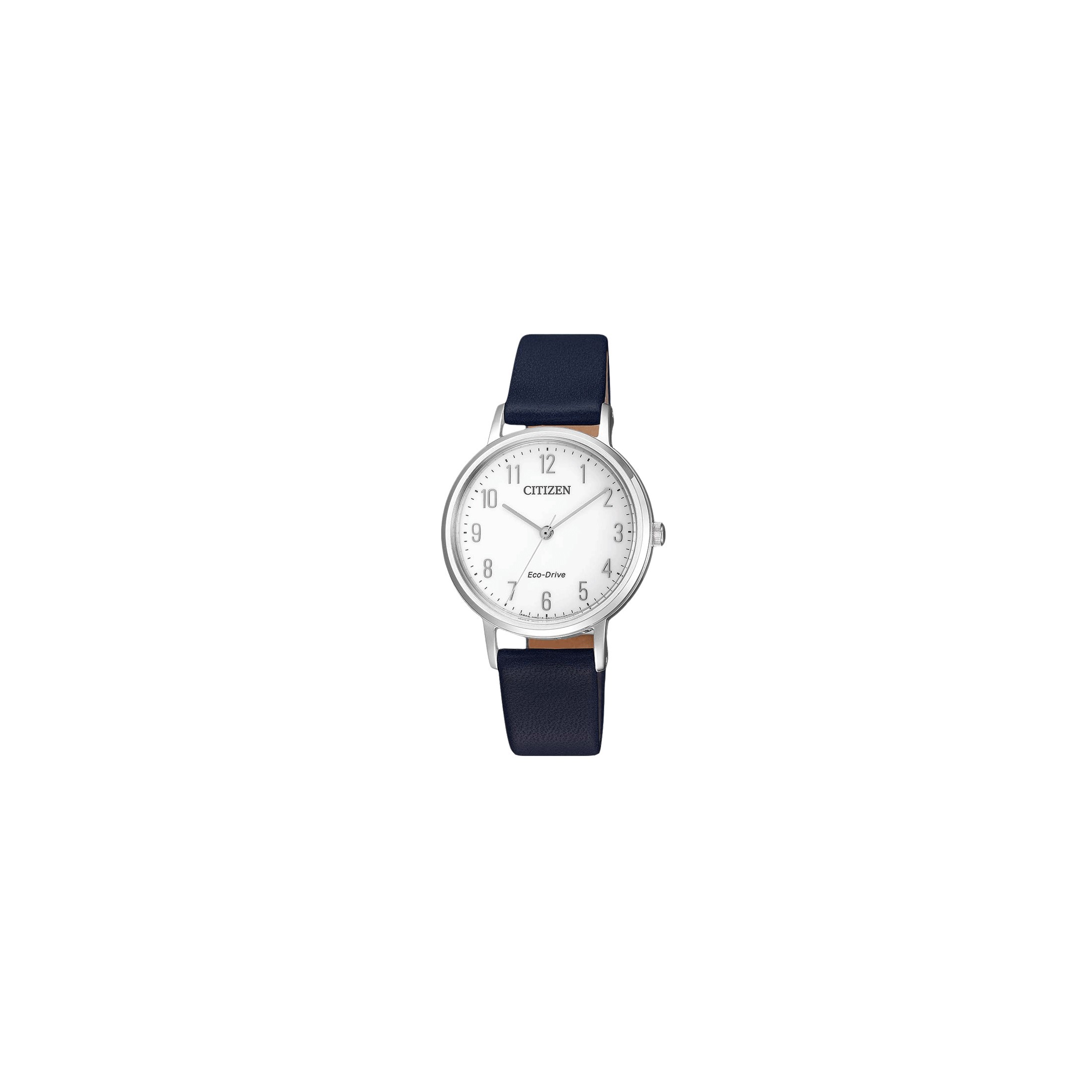 Ladies citizen eco drive watch leather band hotsell