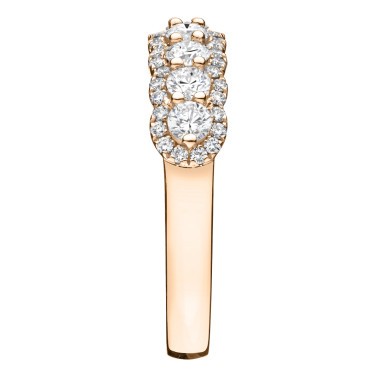 Alliance Lepage Duchesse en or rose et diamants LEA20DR