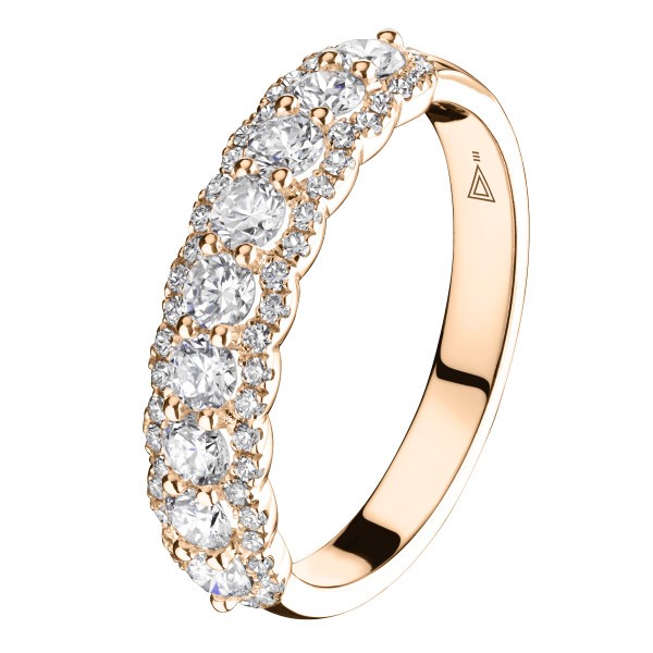 Alliance Lepage Duchesse en or rose et diamants LEA20DR