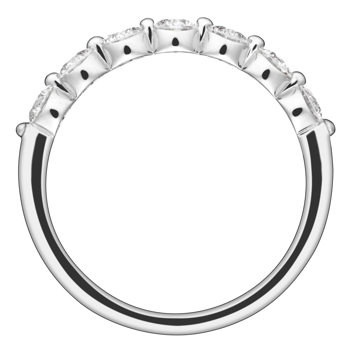 Alliance Lepage Romance en or blanc et diamants LEA16DG