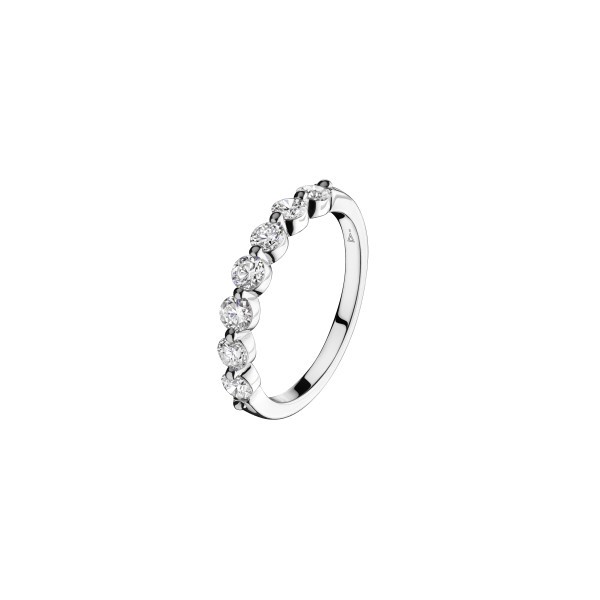 Wedding ring Lepage Romance white gold and diamond 