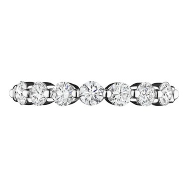 Wedding ring Lepage Romance white gold and diamond 