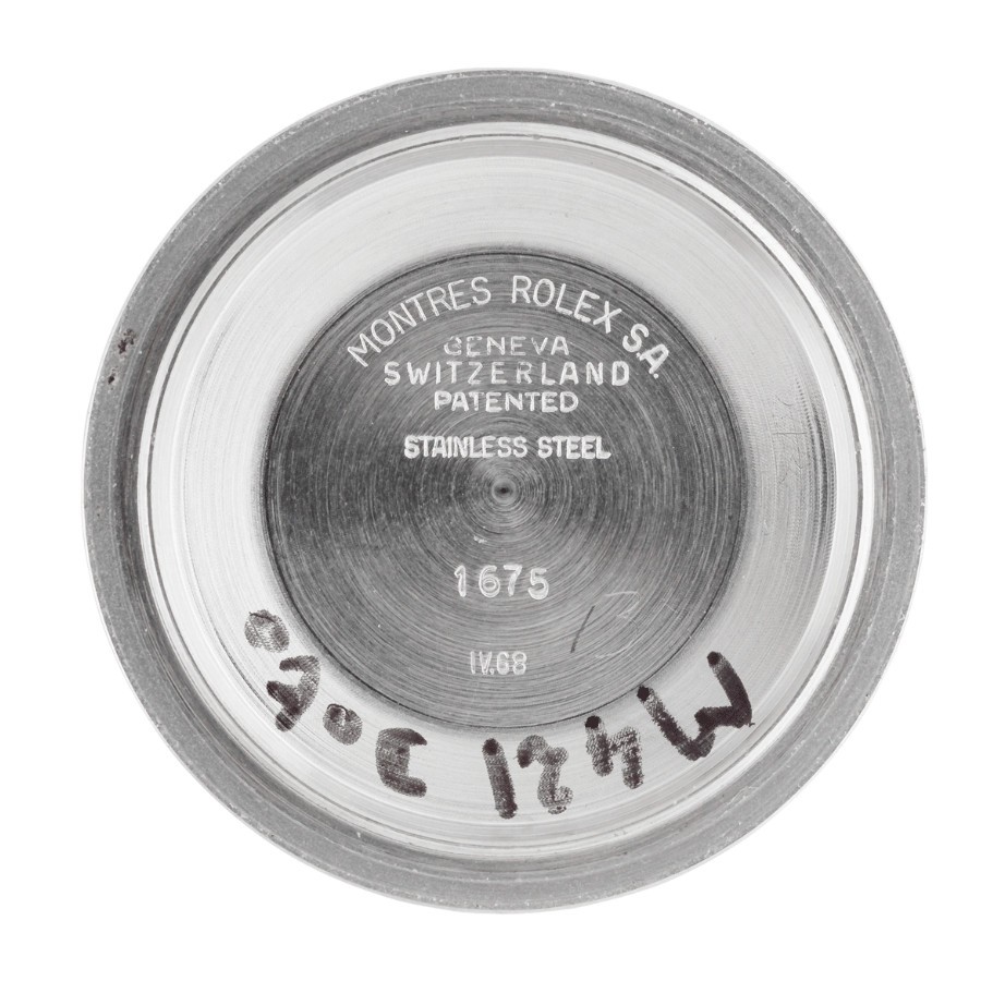 Montre Rolex GMT-Master 1969 Ref. 1675 Full Set 39 mm