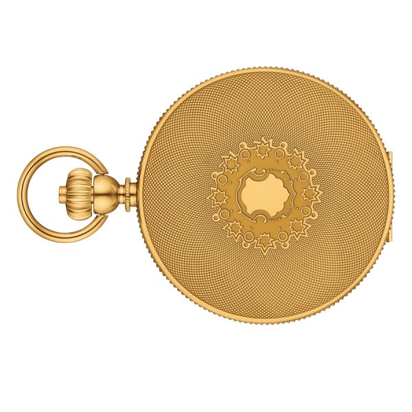 Montre Tissot Savonnette mécanique PVD Or jaune cadran blanc chaîne acier PVD 48,5 mm