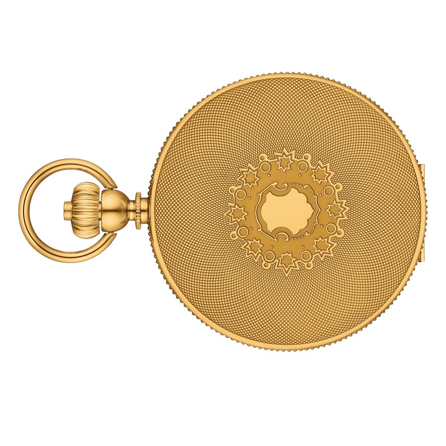 Montre Tissot Savonnette mécanique PVD Or jaune cadran blanc chaîne acier PVD 48,5 mm