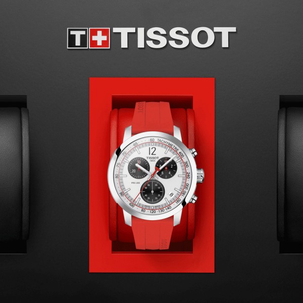 Tissot prc 200 silicone strap deals
