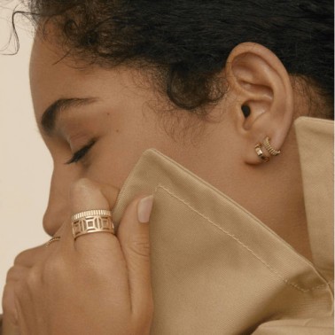 Bague Boucheron Quatre Radiant Edition Ajourée en or jaune JRG03004