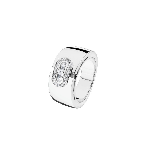 Bague So Shocking Emotion Trilogie en or blanc et diamants SOREM6DXXW