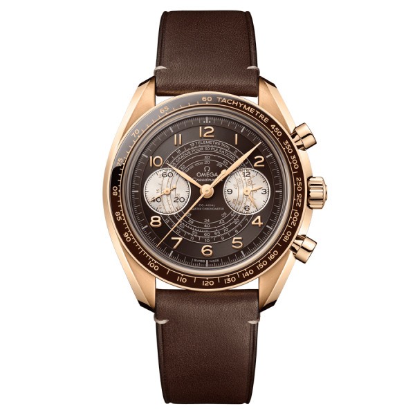 Montre Omega Speedmaster Chronoscope Chronographe Or rose mécanique 43 mm 329.92.43.51.10.001