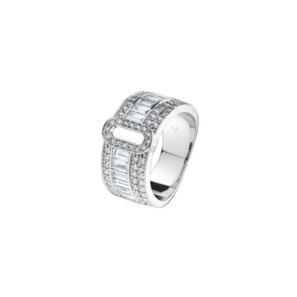 Bague So Shocking Emotion Joaillerie or blanc et diamants SOREM8DXXW