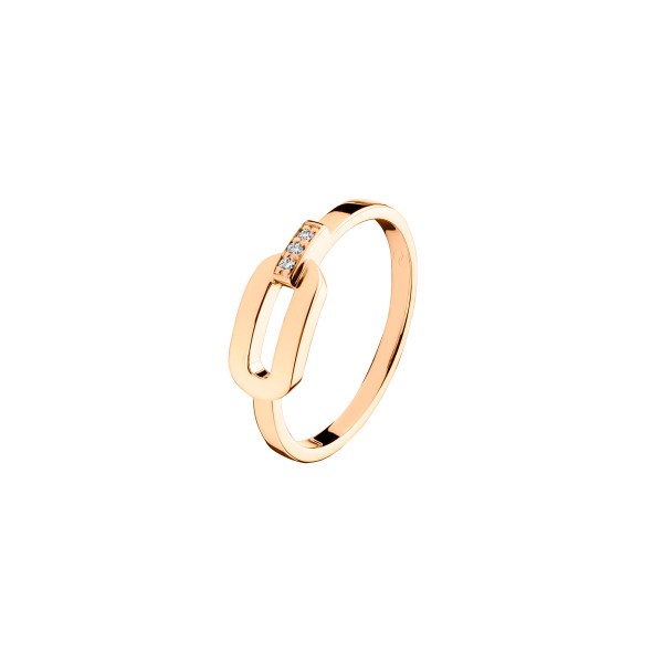 So Shocking Baby Origine ring in pink gold and diamonds