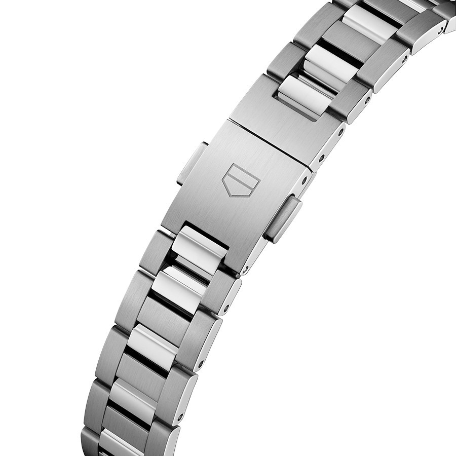 Montre Tag Heuer Ladies Carrera Calibre 9 automatique cadran bleu bracelet acier 29 mm