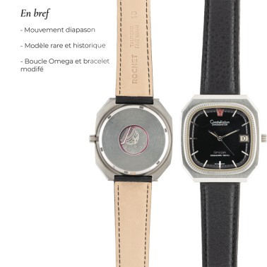 Omega Constellation Chronometer Megasonic 720 Hz Ref 198.0038 37mm 1973 