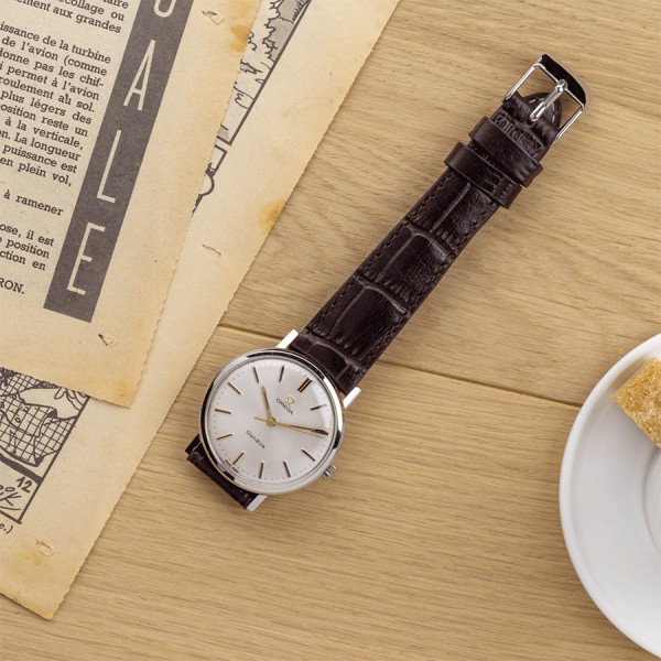 Montre Omega Genève mécanique 34 mm 1965's Ref. 132.019 