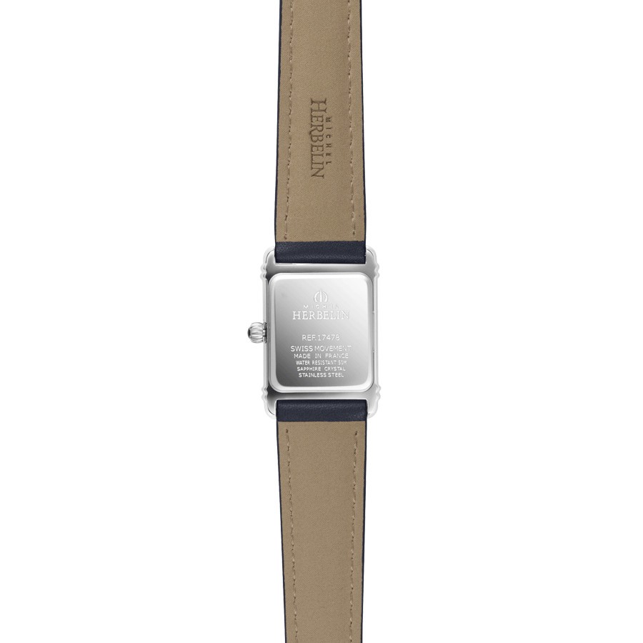 Michel Herbelin Art Deco quartz watch 17478 08BL Lepage