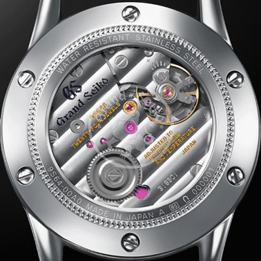 Montre Grand Seiko Elegance mécanique cadran marron bracelet cuir marron 37,3 mm SBGW269G