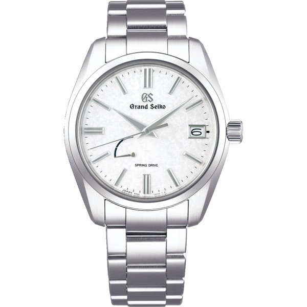 Montre Grand Seiko Heritage Spring Drive cadran blanc bracelet acier 40 mm