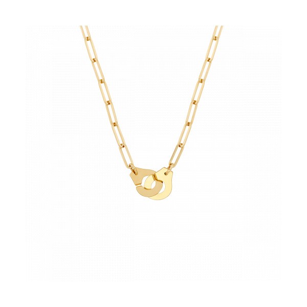 Collier Menottes dinh van R12 en or jaune - 652201