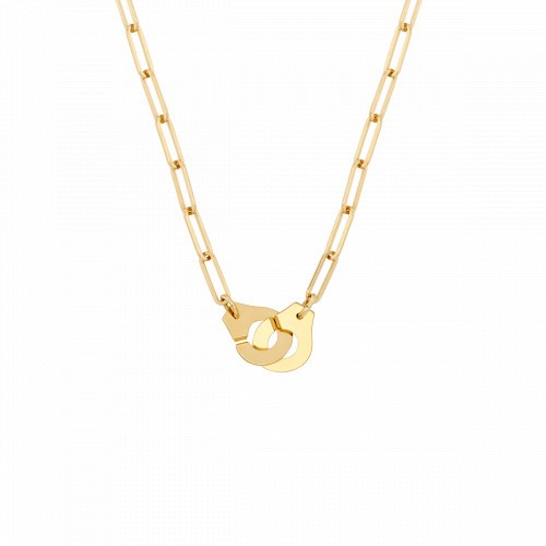Collier Menottes dinh van R12 en or jaune - 652201