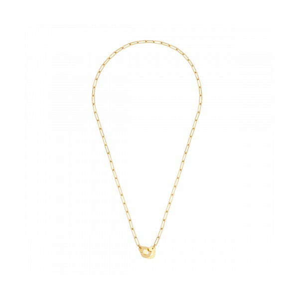 Collier Menottes dinh van R12 en or jaune - 652201