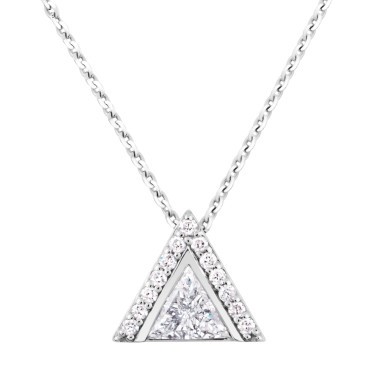 Collier Lepage La Précieuse en or blanc et diamants LEC19222D6X6CG