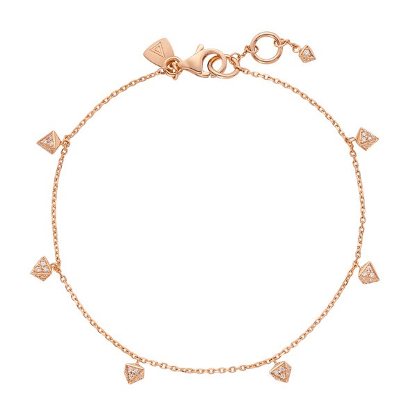 Bracelet Lepage La Séduisante en or rose et diamants LEP19223DCR