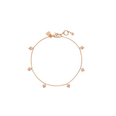 Lepage La Séduisante in pink gold and diamonds bracelet