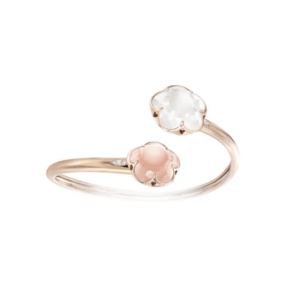 Bracelet Pasquale Bruni Ton en or rose et quartz